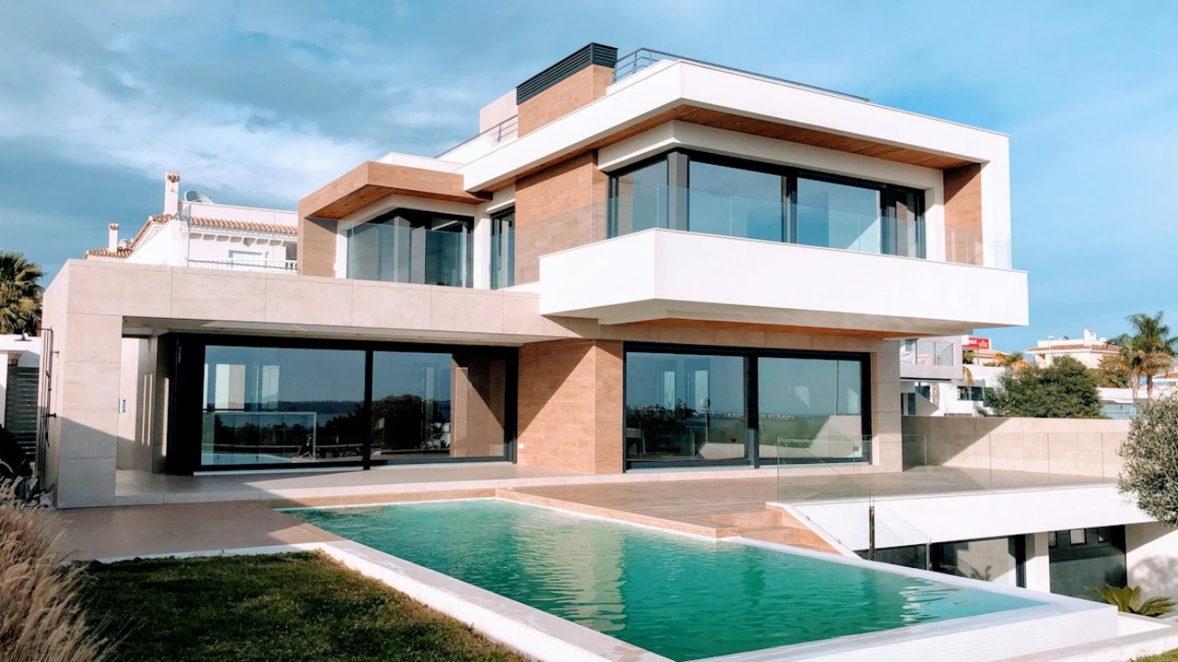 Detached suburban Australian house vs modern multi-unit apartment comparison