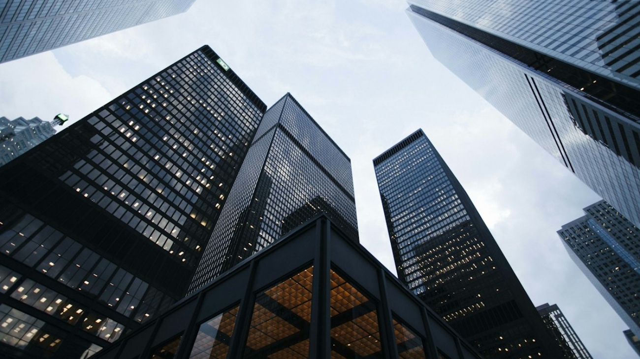 Architectural glass commercial and residential building facade